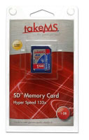 Takems 1GB HyperSpeed SD (133x) (MS1024SDC-SD4R)